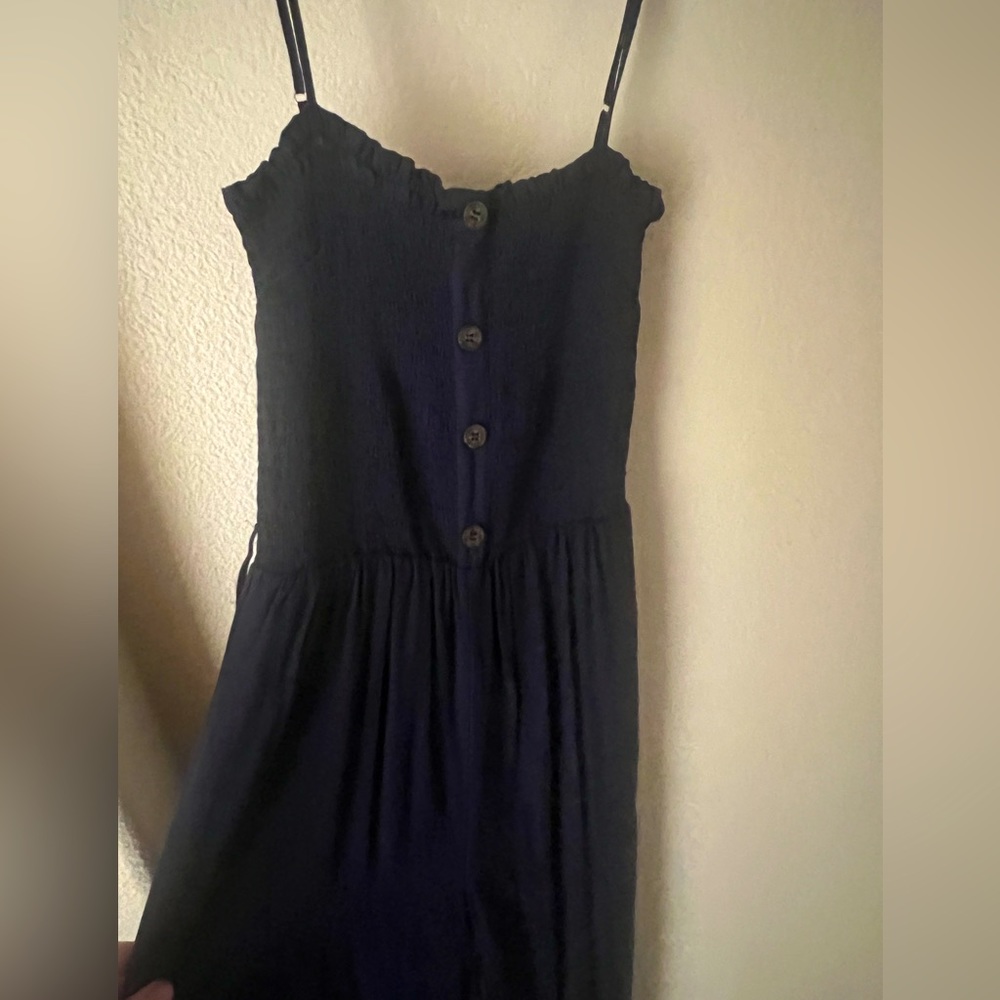 NWOT- navy jumpsuit